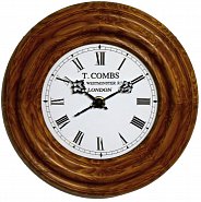 Dřevěné hodiny 070 X Combs